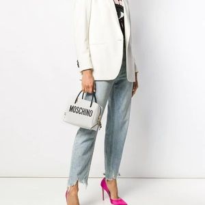 Moschino mini logo tote crossbody